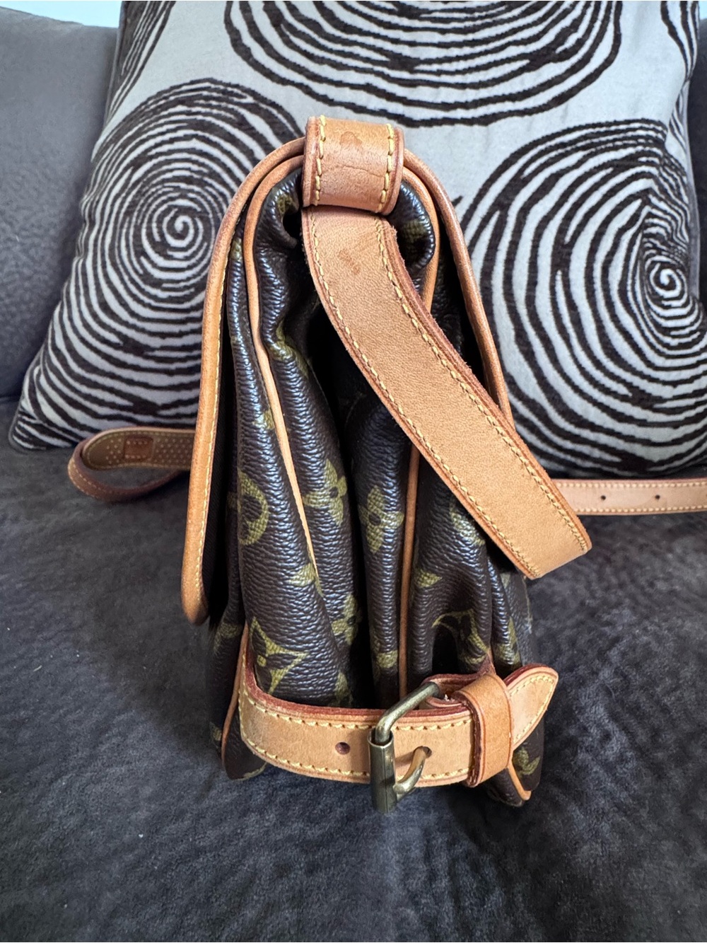 Authentic Louis Vuitton Saumur 30 Crossbody - Picture 4 of 16
